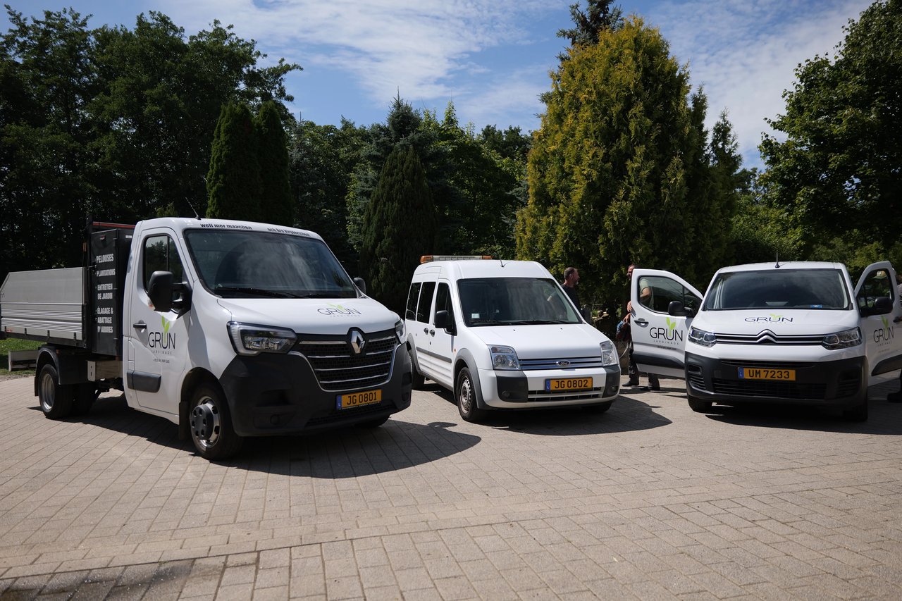 Jardinage Grün Camionettes